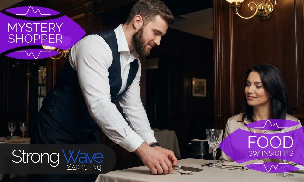 Mystery Shopper y Cliente Incógnito en restaurantes evaluado por Strong Wave Marketing, referente en estudios de experiencia del cliente en Colombia.
